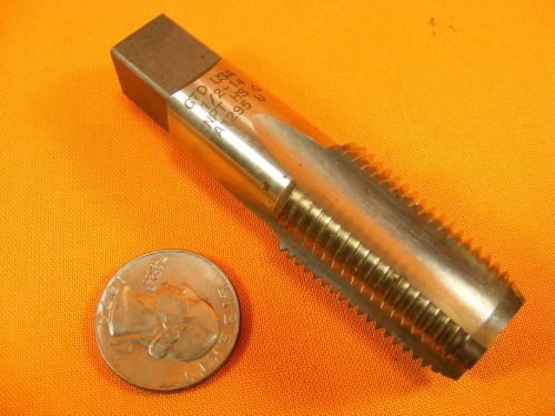 Gtd greenfield 1/2&#034; x 14tpi tapered pipe tap npt hs  a1295 u for sale