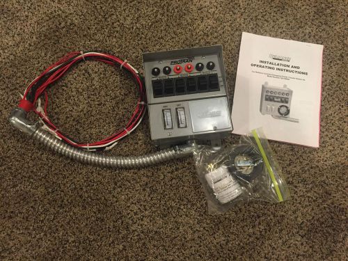 Reliance portable generator standby power transfer switch protran 31406c for sale