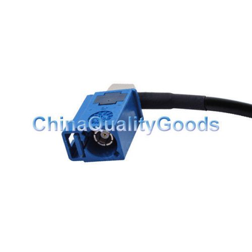 Fakra &#034;C&#034; Jack right angle to exposed end RG174 15cm cable for GPS telematics or