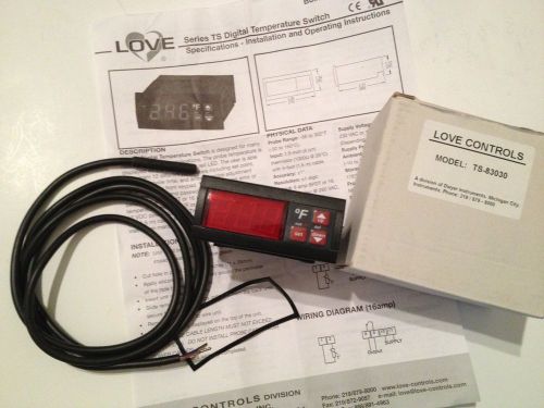 Love Controls - Series TS Digital Temperature Switch (TS-83030)