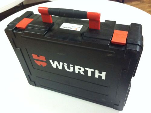 New wurth grinder dbs 3600 tool kit rust and vinyl graphics remover with case for sale