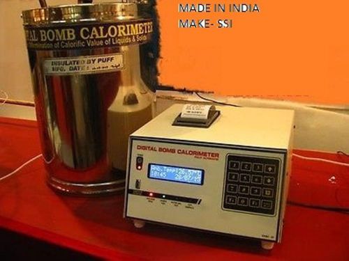 Microprocessor based Bomb Calorimeter Fully Automatic