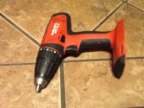 HILTI  DRILL/DRIVER SFC 18-A (18 VOLTS) BODY ONLY