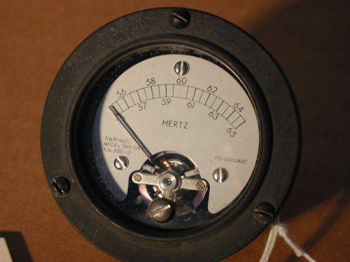 Hertz Meter MEP 016B MEP 701A Military Generator