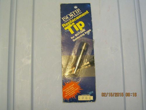 Iso-tip replacement tip for butane soldering irons catalog # 7981