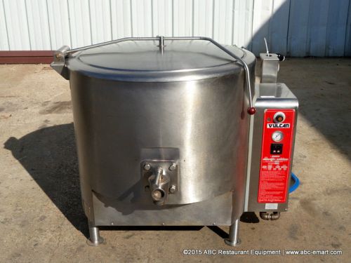 Vulcan  hart gs60e - 60 gallon gas stationary kettle chili soup restaurant steam for sale