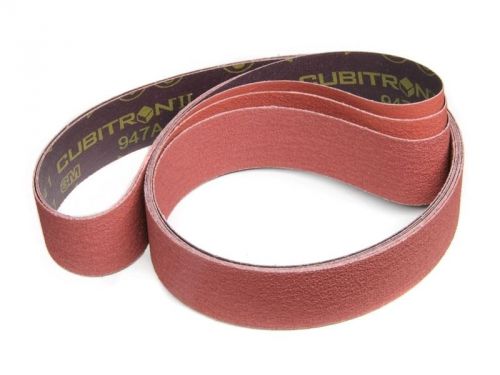 3m 947a cubitron ii 3/4&#034; x 18&#034; grit grade 80+ pack of 50 abrasive belts 94710 for sale