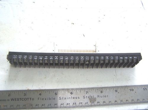 50 Pin Ribbon Cable Barrier Strip or Electrical Connector Strip