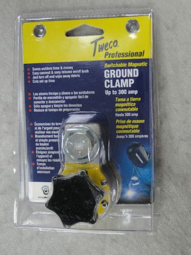 NEW Tweco Switchable Magnetic Ground Clamp 300 amp SMGC300