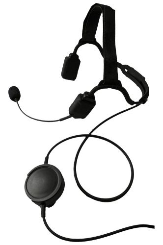Tactical elite temple bone conduction boom mic headset w/ tactical ptt nr-g8_qd for sale