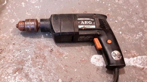 AEG Hammer Drill Model BE 13 RL Made In Germany Works Great!