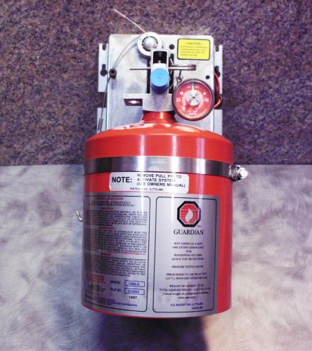 GAURDIAN MODEL 1384-A  Wet Chemical Extinguisher - RESIDENTIAL FIRE SUPRESSION