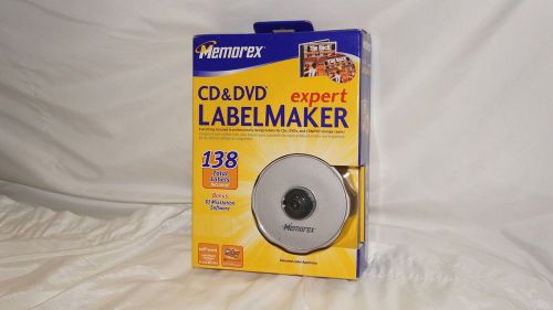 Memorex CD &amp; DVD Expert Label Maker W/Bonus DJ MixStation Software