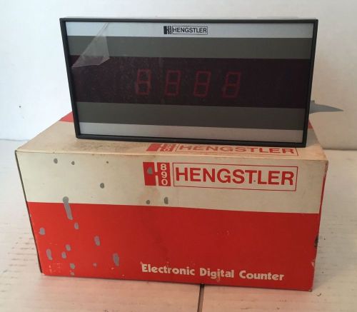 Hengstler Electronic Digital Counter 0719-100