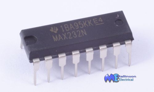 MAX232N +5V Multichannel RS-232 Driver/Receiver 16 pin DIL