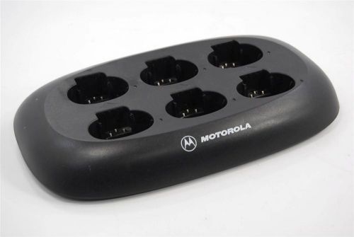 Motorola CPD-6 NNTN4028CR 6 Radio Battery Charger with Power Adapter