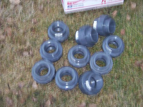 Plumbing fittings 10 each sch 80 2&#034; threaded unions no. 4 for sale