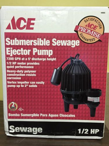 Submersible Sewage Ejector Pump