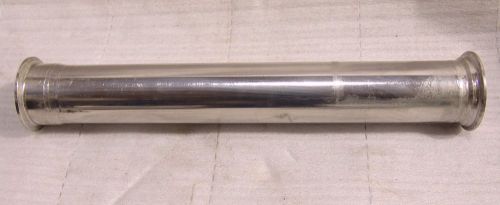 Sanitary pipe fitting 2  1/2 &#034; x 17  1/2 &#034; extension tri clover ends for sale