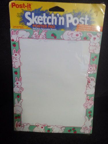 sketch and post poster pad by post it 8&#034;x10&#034;
