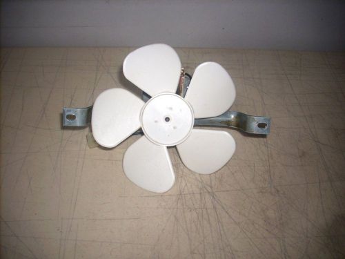 120 VAC 6-1/2&#034; High Speed Plastic Blade Ventilator Fan With Steel Mounting Base