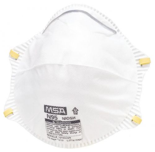 Safety Works LLC Dust Disposable Respirator with Odor Filter Set of 6