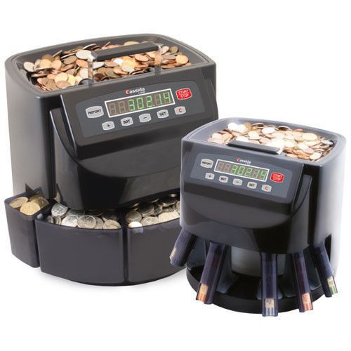 Brand new cassida c200 commercial electronic coin counter sorter- fast shipping! for sale