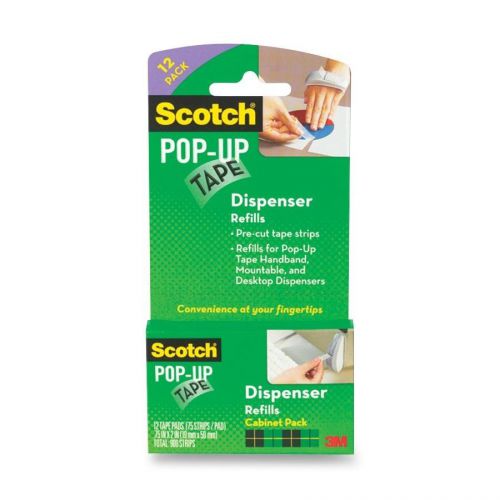 Scotch 90m pre-cut tape strips pad for sale