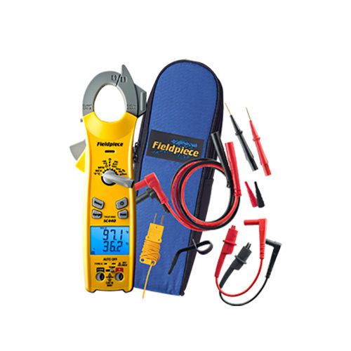 Fieldpiece sc440 essential clamp meter with true rms &amp; inrush current for sale