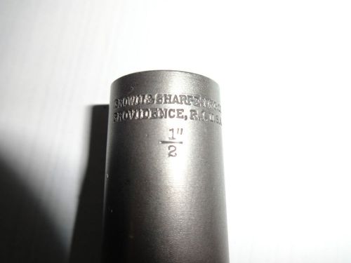 Brand: B&amp;S (Brown &amp; Sharpe) #9 Taper Round Collet 1/2 Inch