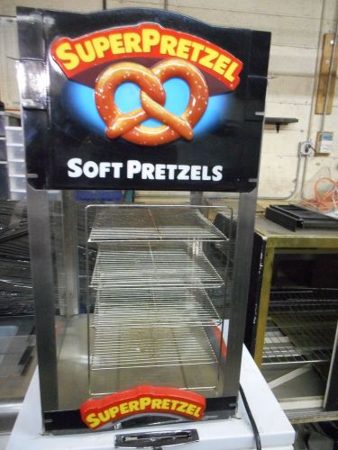 WISCO PIZZA/PRETZEL COUNTER TOP WARMER, HOLDING CABINET