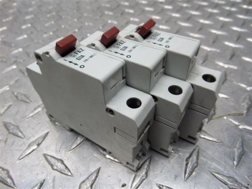 Lot of 3 klockner moeller faz-g3a circuit protector 220/380 vac for sale