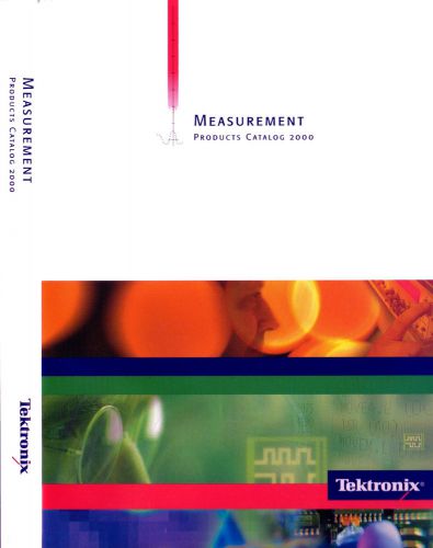 Tektronix (Tek) 2000 and 2001 Test &amp; Measurement Catalogs on CD ROM w/Price List