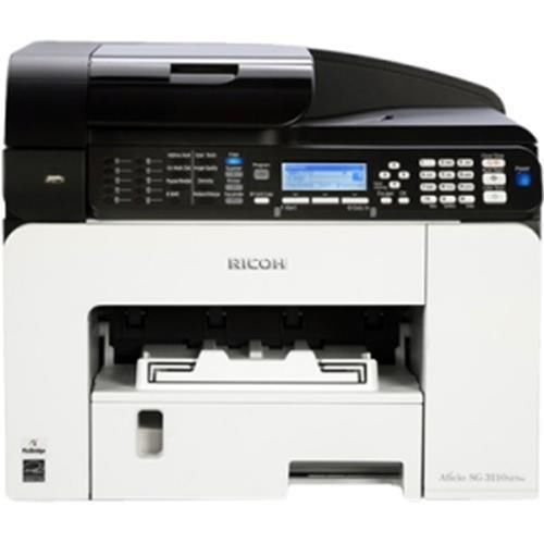 405780 ricoh aficio sg 3110sfnw gelsprinter multifunction printer color plain for sale