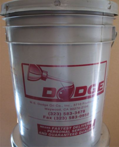 W.s. dodge co. deo lube hydraulic pump oil 90-aw anti-wear iso-22 lubricant usa for sale