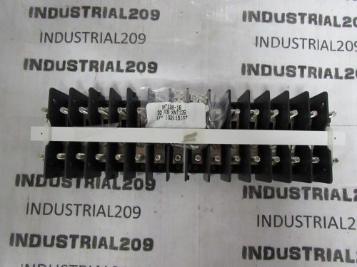 THE STATES CO. TERMINAL BLOCK 16 CIRCUIT M-25816 , 30A 600VAC NEW
