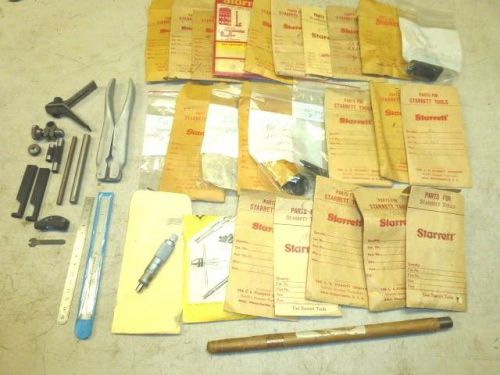 NOS! HUGE LOT of STARRETT REPLACEMENT PARTS FOR INSPECTION TOOLS