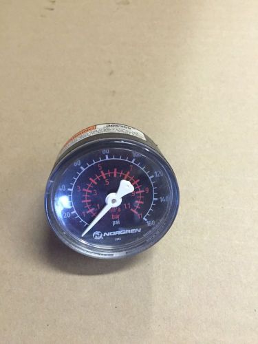 Norgren pressure gauge 1/4in for sale