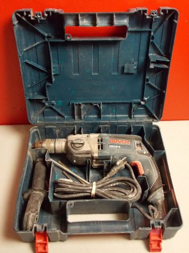 Bosch hd 19-2 1/2&#034; 120v 60hz 8.5a roto hammer good condition j2049 for sale