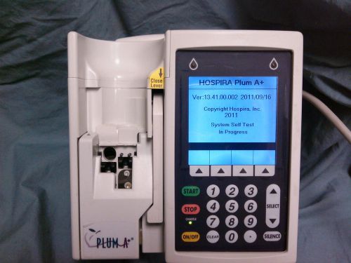 1 Used Hospira Multitherapy Plum A+ Infusion Pump