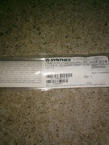 Synthes 324.214 Percutaneous Drill Bit