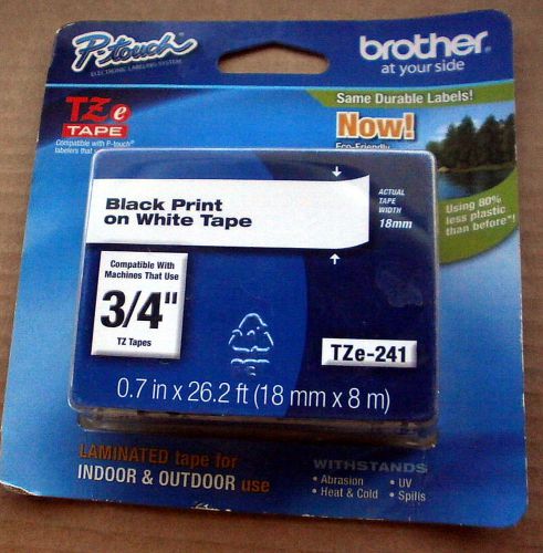 brother p-touch label cartridge. TZE-241