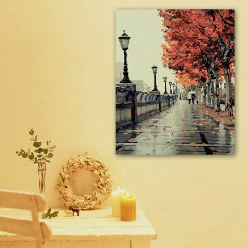 Custom frameless painting print on oil canvas, wall art picture (15.8&#034; x 23.6&#034;) for sale