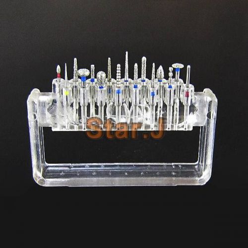 2 boxes dental diamond burs high speed tooth drill porcelain shouldered abutment for sale