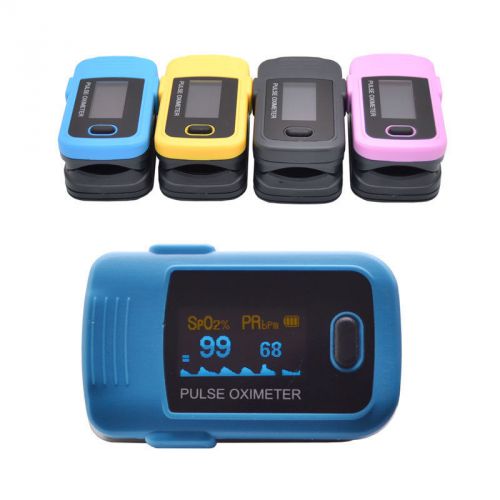 OLED Finger Pulse Oximeter Oxymeter SPO2 PR Monitor saturimetro + Alarm setting