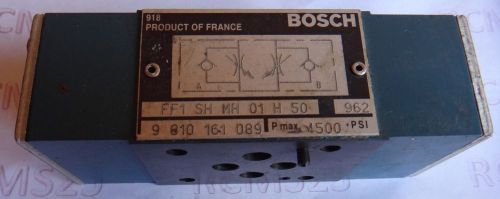Bosch FF1 SH MH 01 H 50, 9 810 161 089 Hydraulic Valve