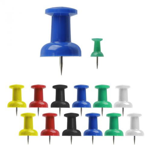 12-Piece Super-Jumbo 1-1/2-Inch Push Pins - Get Your Notes Noticed