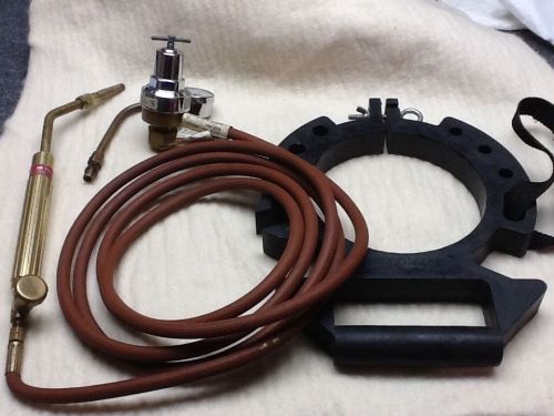 Acetylene air turbotorch w airco regulator and all brass torch for sale