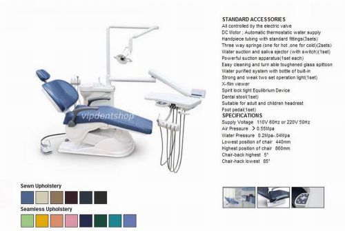  Computer Controlled Dental Unit Chair FDA CE Approved A1 Model hard leather