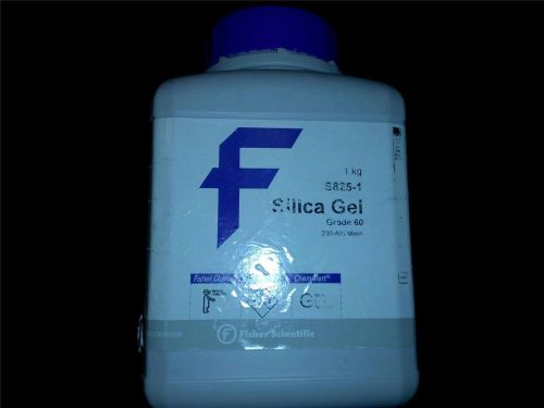 ~500 grams silica gel, fisherbrand, grade 60, 230-400 mesh, s825-1 for sale